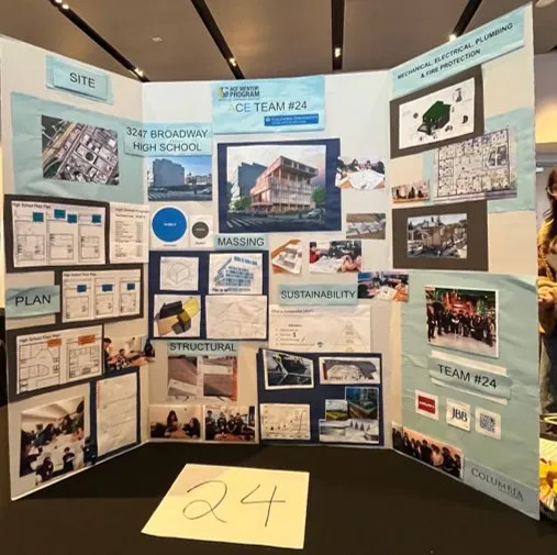 A poster showcasing all of the details from the theoretical project from team 24.